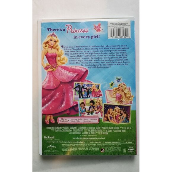 Barbie: Princess Charm School - DVD 2007 Widescreen - Picture 5 of 6